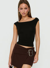 Cheirosa Off Shoulder Top Black