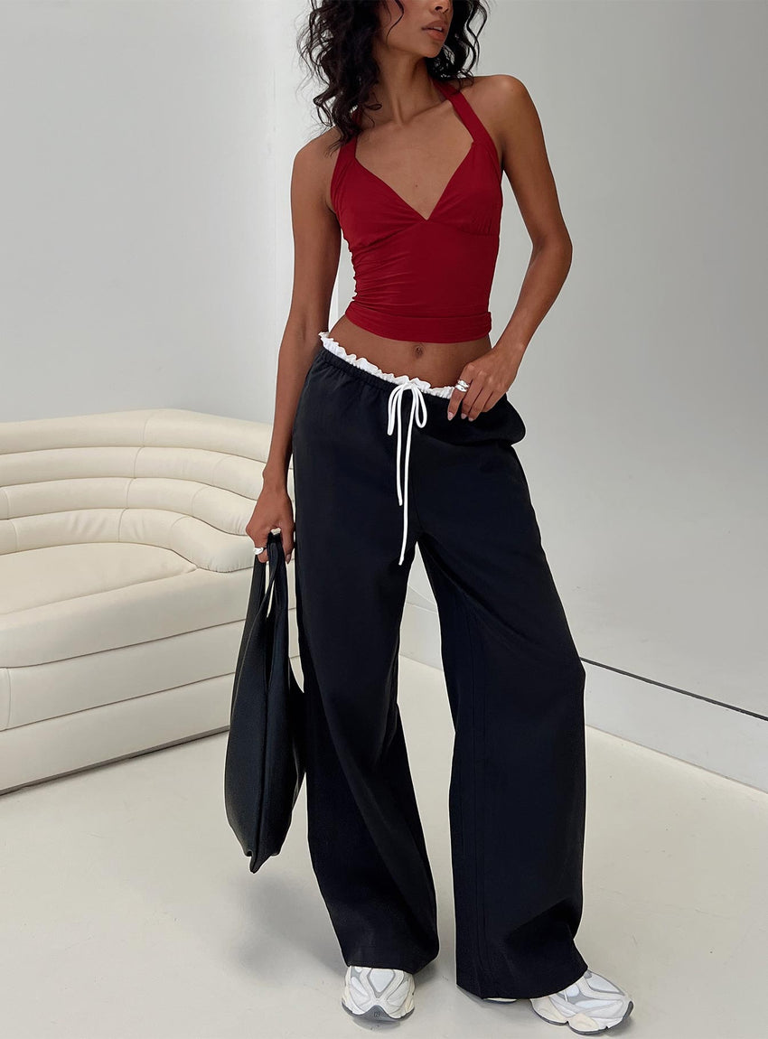 Pilly Pants Black