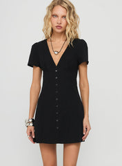 Loveliness Playsuit Black Tall