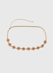 Royal Gleam Belt Gold / Red